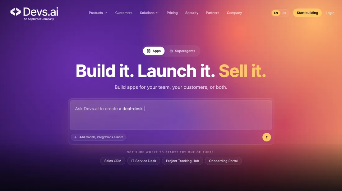 Devs.ai product