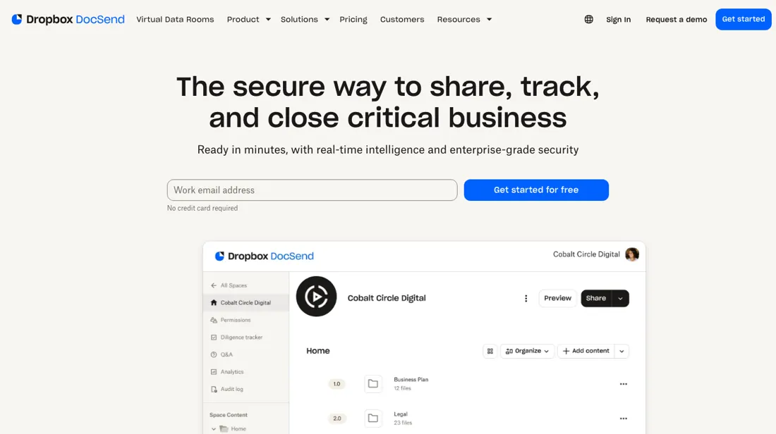 DocSend product