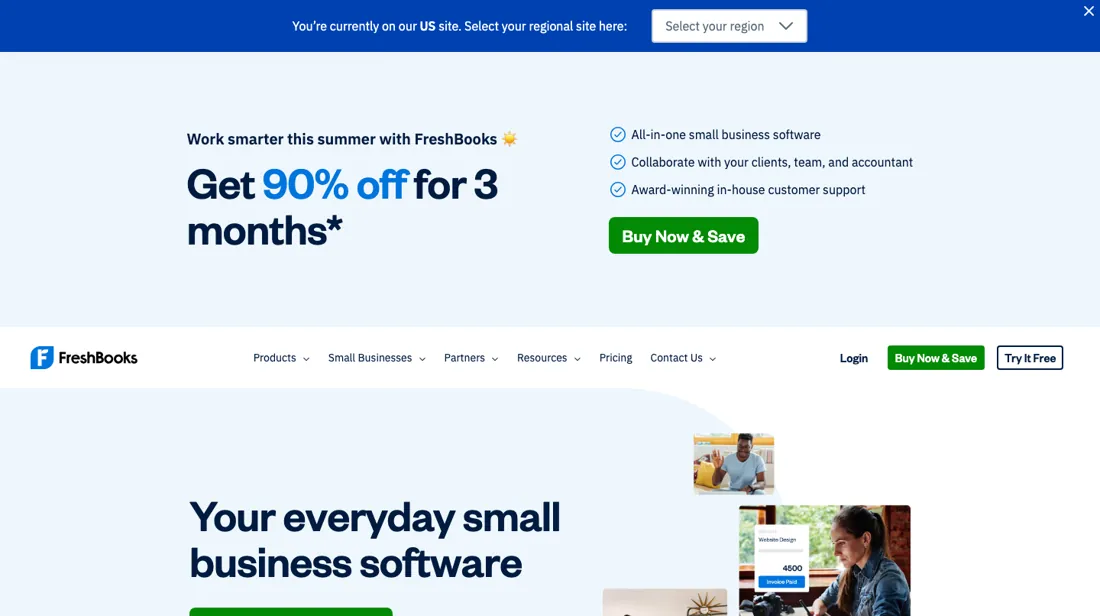 FreshBooks product