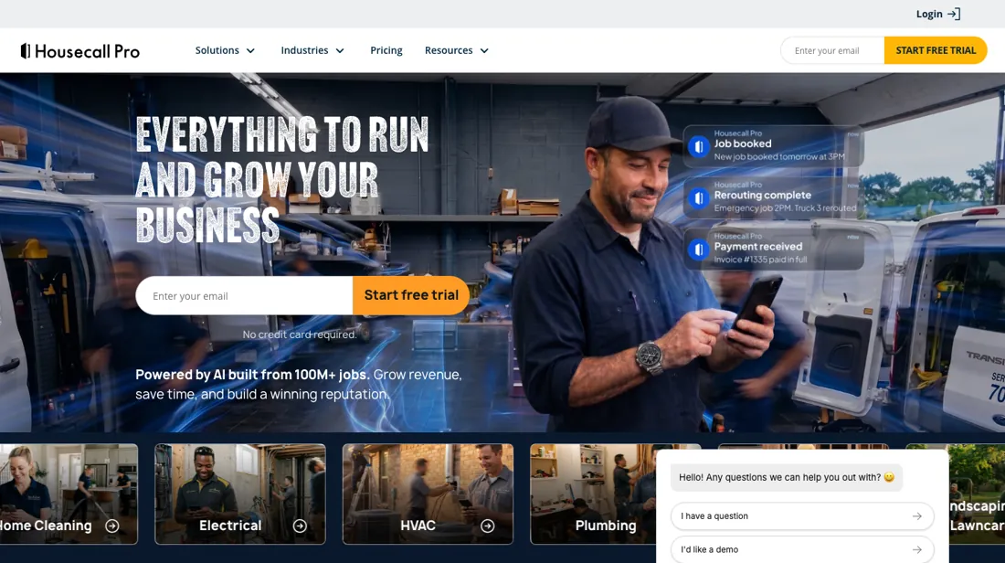 Housecall Pro product
