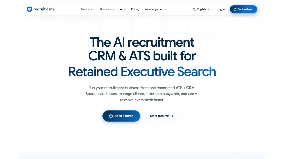Recruit CRM product
