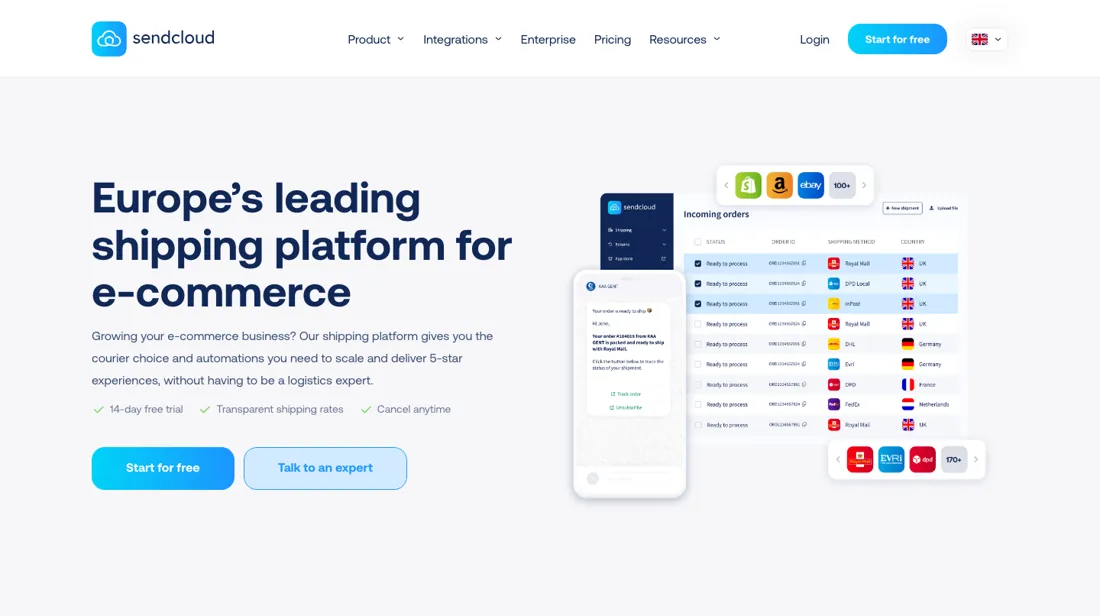 Sendcloud product