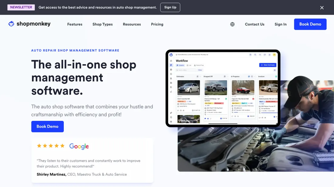 Shopmonkey product